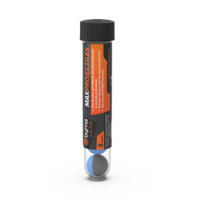 BYRNA MAX PROJECTILES - 5 COUNT.